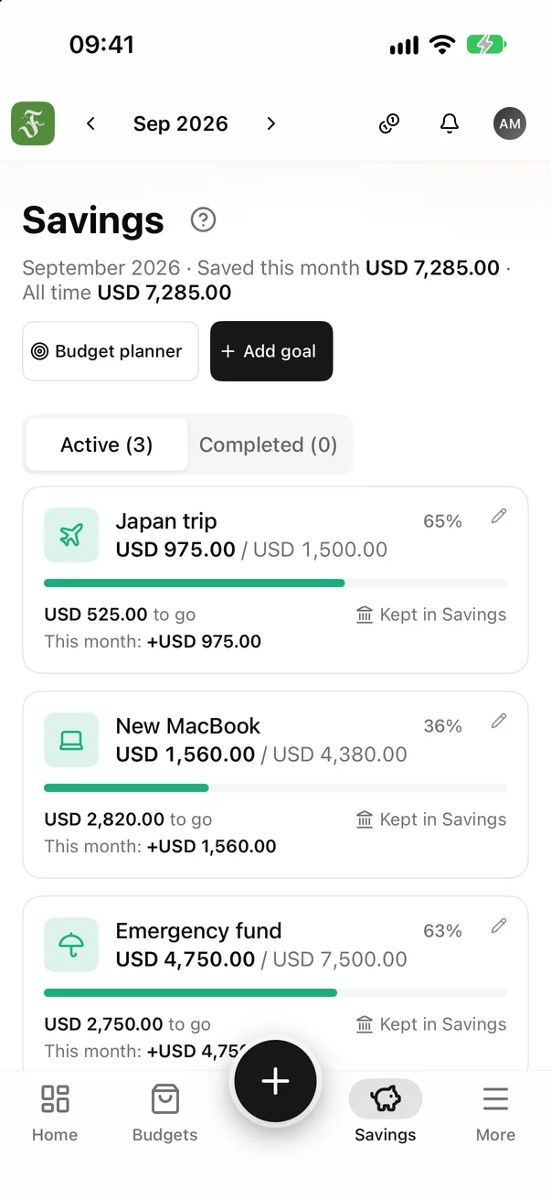 Save for what you want
